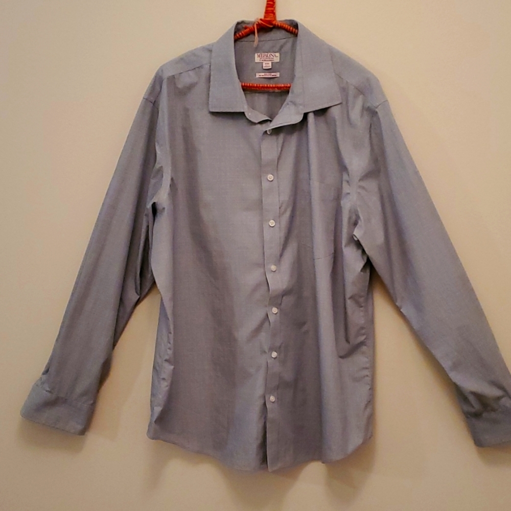 Men's XXL no iron button down
